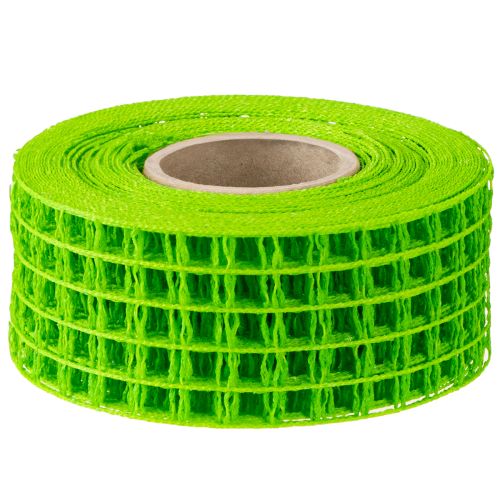 tételeket Rács szalag 4,5cmx10m zöld