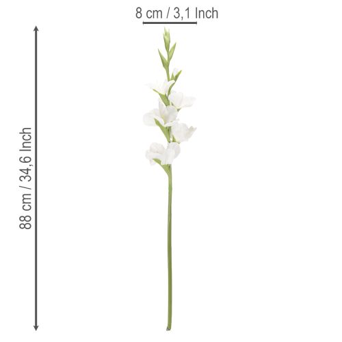 Műkardvirág, hosszú szárú, vázába, 88 cm | Floristik24.hu