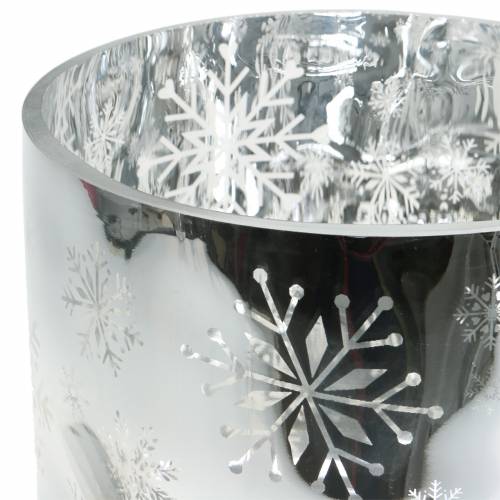 tételeket Karácsonyi dekoráció lámpás üveg metál Ø20cm H20cm