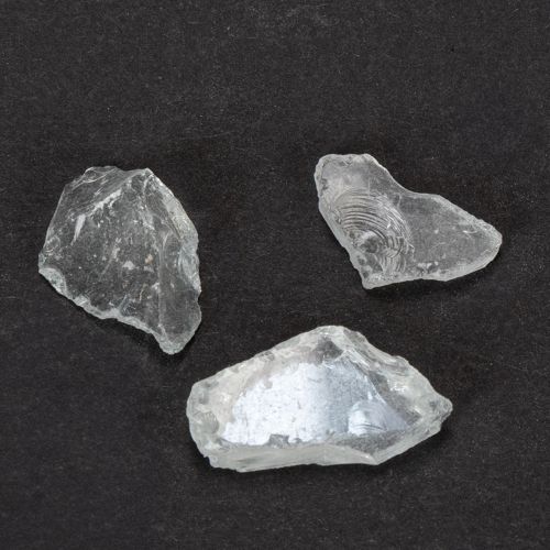 tételeket Üvegkövek 25mm - 35mm natúr színek 2kg