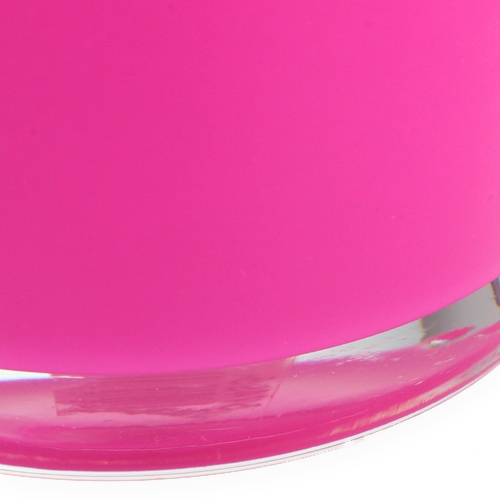 Floristik24 Mini asztali váza rózsaszín Ø10cm H9cm