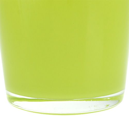 Floristik24 Üvegültető zöld Ø10cm H9cm