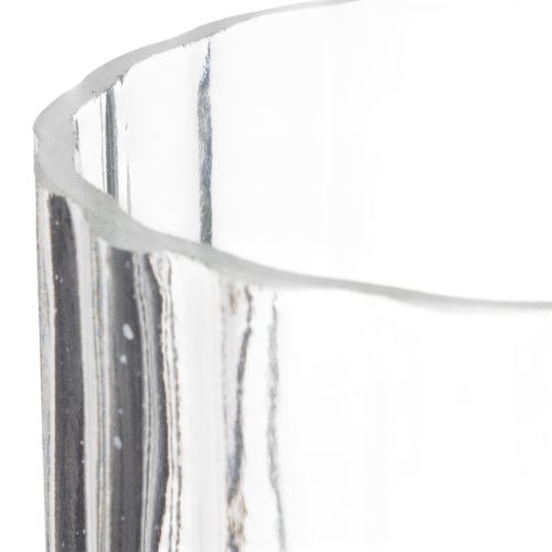 tételeket Kiváló minőségű üvegváza modern otthonok dekoratív dekorációjához, 24 cm