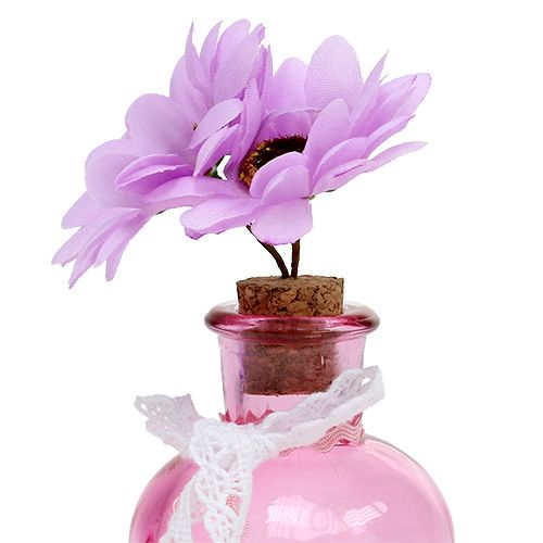 Floristik24 Üvegváza virágkeverékkel Ø5,5cm H16cm 3db