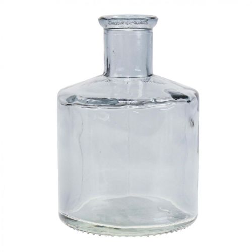 Floristik24 Üvegváza patika palackok dekoratív üveg dekoratív váza színezett Ø7cm 6 db