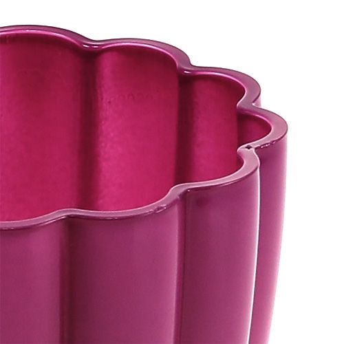 Floristik24 Üvegváza "Bloom" Erika Ø14cm H17cm