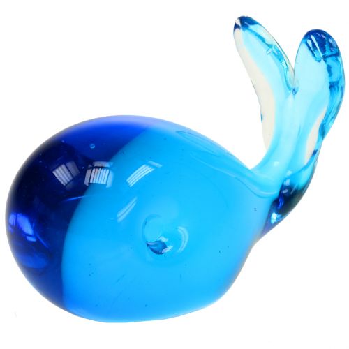 Üvegbálna kék L12cm