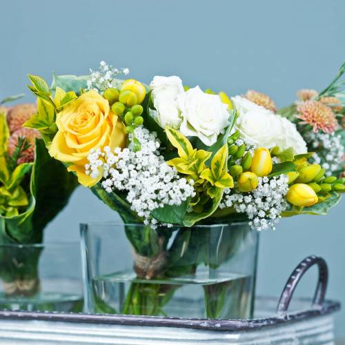 tételeket Átlátszó üvegkockák 10cm x 10cm x 10cm, 6 darab