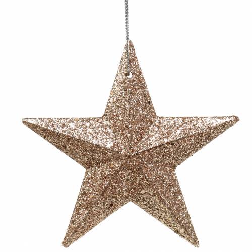 tételeket Glitter star gold mix 9,5/5cm 18 db