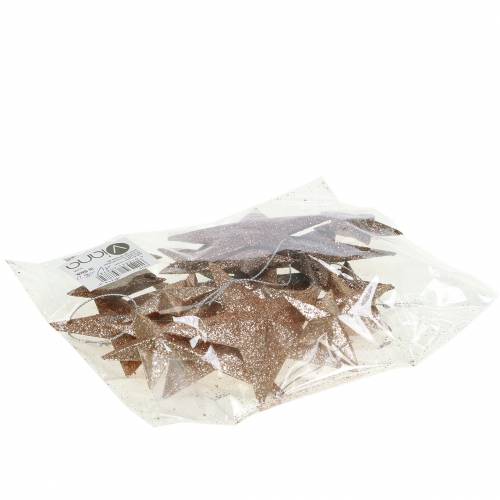 tételeket Glitter star gold mix 9,5/5cm 18 db