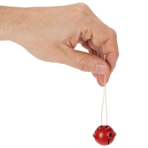 Harang alakú díszes medálok csillag motívummal, 3 cm, 9 darab | Floristik24.hu