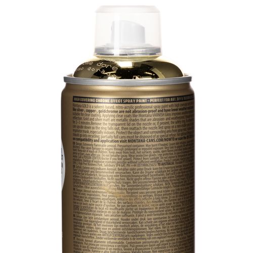 Arany króm hatású dekor spray