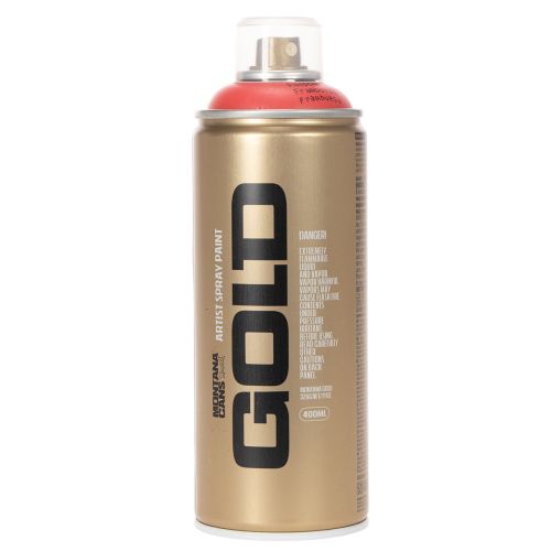 Málna színű festékspray felületekre és dekorációra Montana Gold Red 400ml | Floristik24.hu