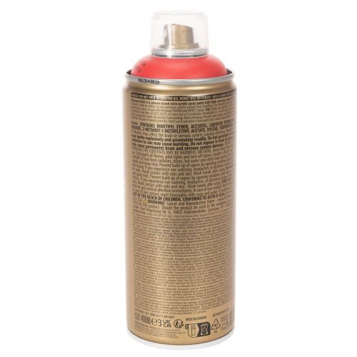 Málna színű festékspray felületekre és dekorációra Montana Gold Red 400ml | Floristik24.hu