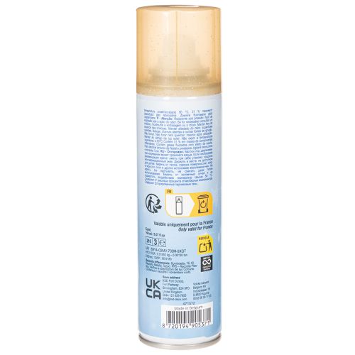 Arany csillámporos spray karácsonyi dekorációhoz, 150 ml | Floristik24.hu