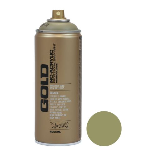 Spray festék zöld Spray festék Montana Gold Manila zöld 400ml