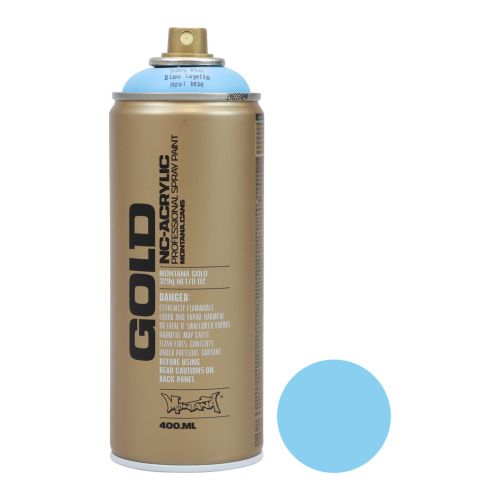 Világoskék spray festék Montana Gold Baby Blue 400ml