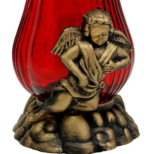 Floristik24 Sírfényüveg Ø14cm H28cm 4db