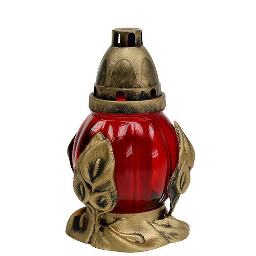 Floristik24 Sír világospiros Ø12,5cm H19,5cm 6 db