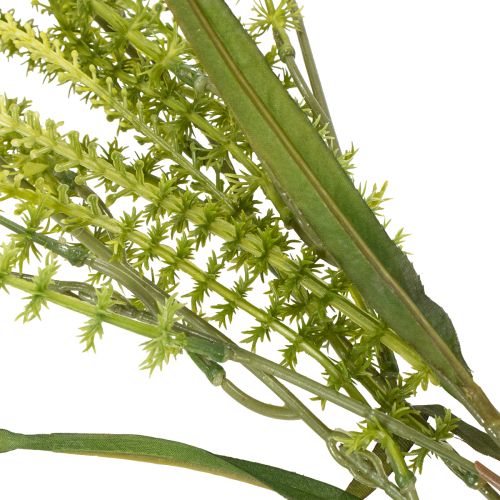 tételeket Zöld sörtéjű köles műnövény elegáns függődekorációhoz, stílusos szobai kiegészítőkhöz, 114 cm