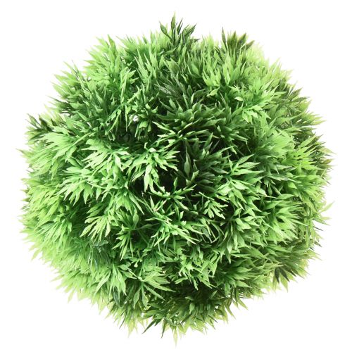 Fűgolyó díszlabda műnövények zöld Ø15cm 1db