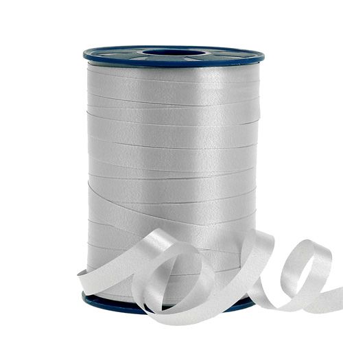 Floristik24 Curling szalag ezüst 10mm 250m