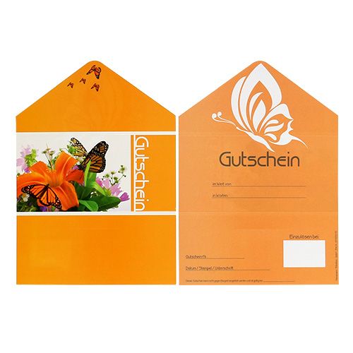 Floristik24 Utalványok motívum Pillangó 25db.