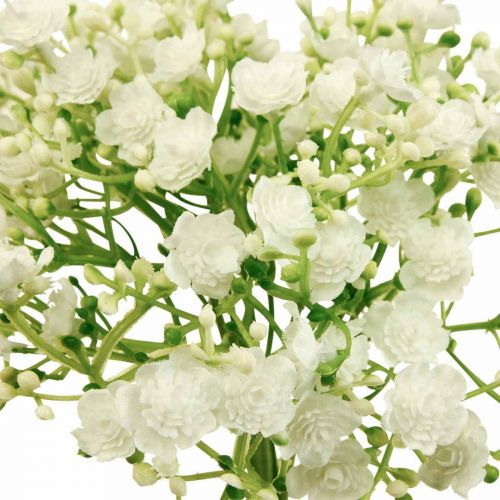 tételeket Fehér Gypsophila mesterséges L30cm 12db