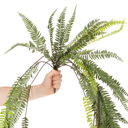Műpáfrány, díszes páfrányág felragasztásra és akasztásra, 118cm | Floristik24.hu