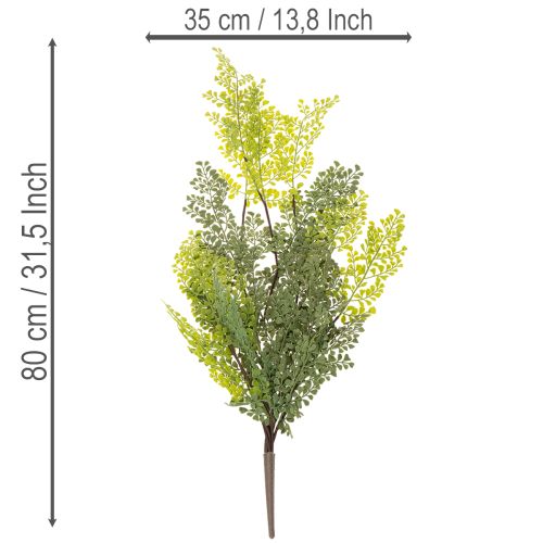 Műpáfrányág, finom, vázába, 80cm | Floristik24.hu
