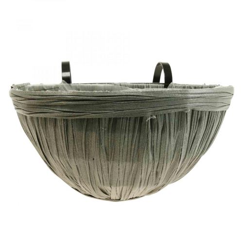 tételeket Függesztett cserepes virágcserép akasztós erkélyhez 30x17cm