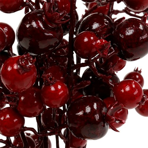 Floristik24 Mesterséges csipkebogyó ág 21cm 6db