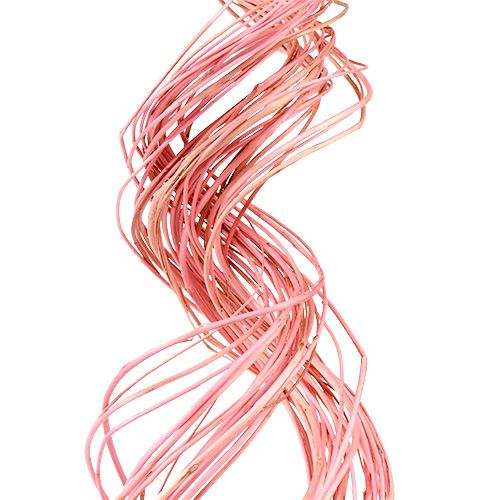 tételeket Half Curly Willow 100cm rózsaszín 30db