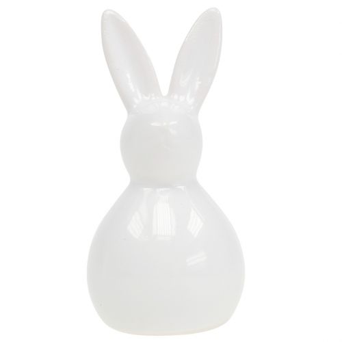 Nyuszi kerámia fehér 7,5cm 6db | Floristik24.hu
