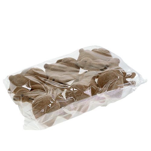 tételeket Nyúl barna 11cm, 13,5cm 6 db