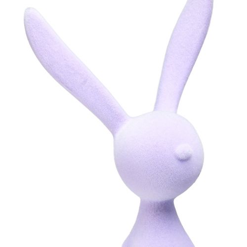 Floristik24 Edge Sool Bunny Bolyhos húsvéti nyuszi ülő – 2. választás – Lila 56 cm