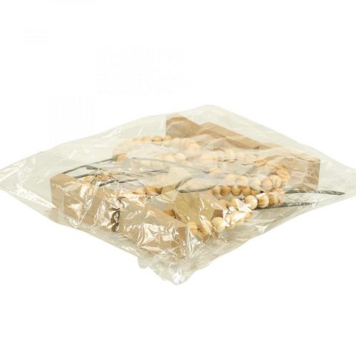 Floristik24 Nyúl dekorációs asztaldísz húsvéti fagyöngyök dekoráció rozsda Ø6,5cm 6 db