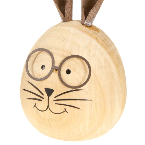 tételeket Karakteres nyúl dekoratív figura tavaszi és szezonális dekorációhoz, 14 cm, 3 darabos