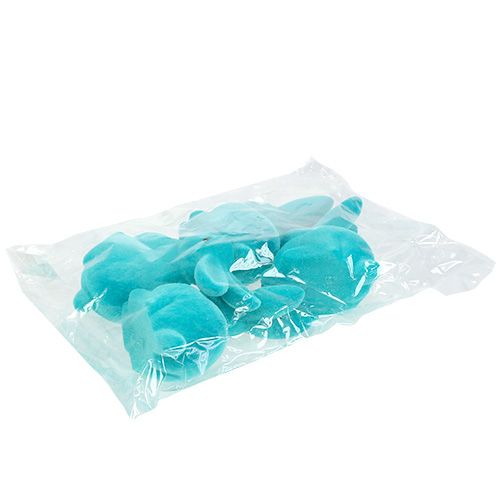 Floristik24 Nyulak türkiz 15,5cm állományban 4db