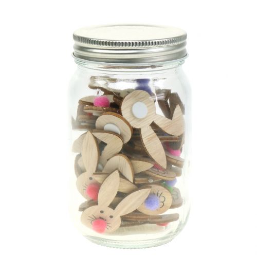 Floristik24 Húsvéti nyuszik fa üvegben 36db