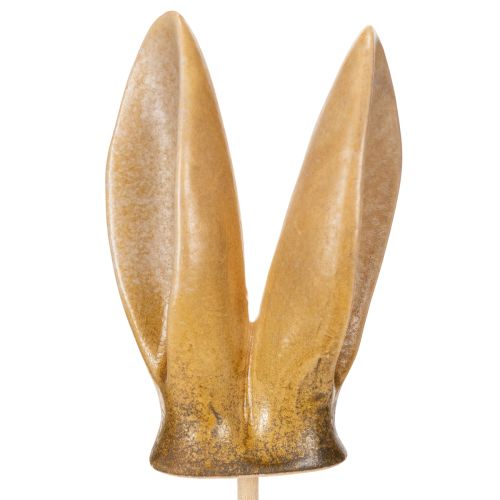 tételeket Húsvéti díszek, nyuszifülek, nosztalgikus kerti karók a kert húsvéti szépítéséhez, 35 cm, 2 darab