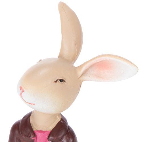 tételeket Húsvéti Nyuszi Figura Szett, Aranyos Asztaldísz Húsvétra és Tavaszra, 9cm, 4 Darab