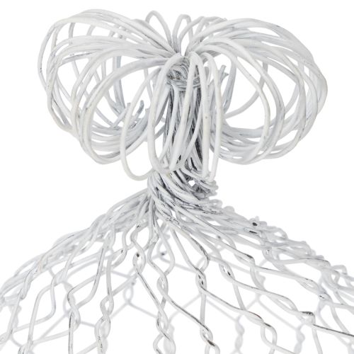 tételeket Vintage drótból készült csengő rusztikus, vidéki stílusú asztaldíszekhez, 23 cm