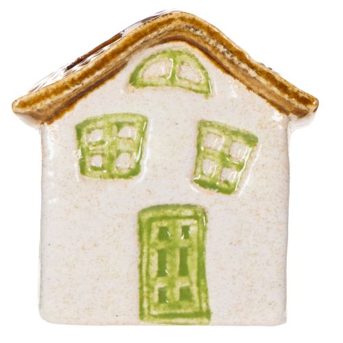 tételeket Kerámia virágház, rusztikus stílusú, otthonos hangulatért, 11 cm