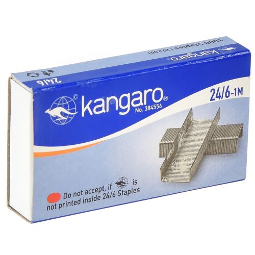 Floristik24 Tűzőkapcsok tűzőkhöz kapcsok 24/6-1M 1000 db