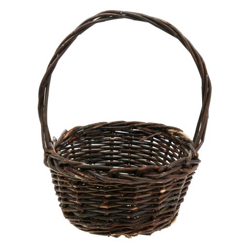 Fogantyús kosárfűzfa ovális 28cm x 20cm | Floristik24.hu
