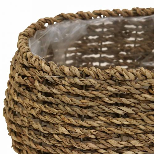 tételeket Növénykosár fogantyús kosár virágkosár L23/35cm 2 db-os készlet