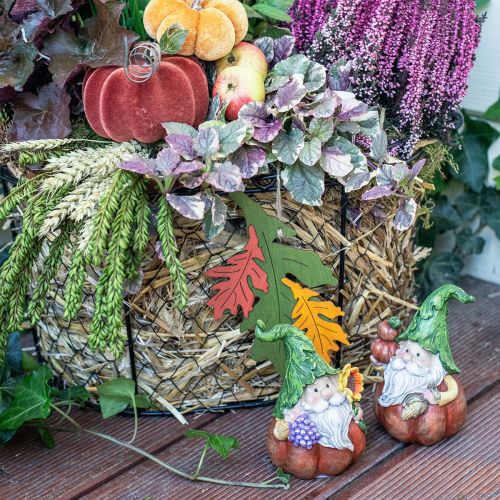 tételeket Őszi dekoratív medál falevél tölgy levél 17cm 6db