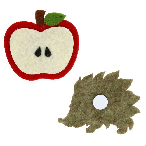 Floristik24 Őszi dekoráció filc szóráshoz és ragasztáshoz 12db