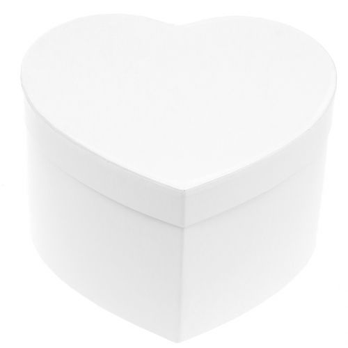 Floristik24 Szív alakú virágláda 18/20cm 2db